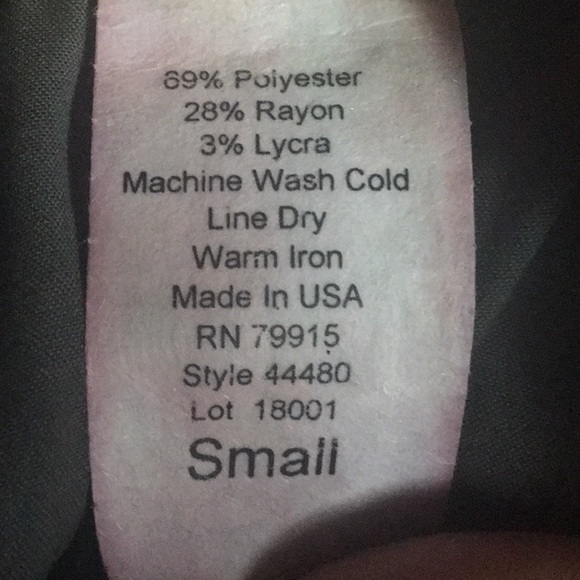 5/$20 NYInvasion Black/Grey Leather Skater Skirt - Picture 8 of 8